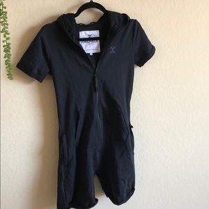 Black one piece jumpsuit